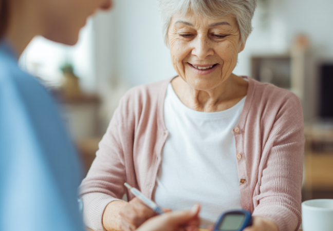 suivi diabétique à domicile