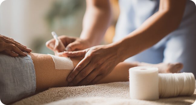 Soins postopératoires à domicile